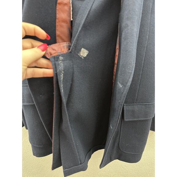 Anderson Little Mens Suit Cat Size Unknown Blue Wool Two Button Up - Picture 11 of 16